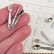 Miniature Silverware Set