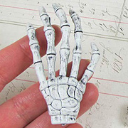 Plastic Skeleton Hands