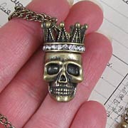 Crowned Skull Necklace
