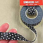 Smash Tape: Black & White Dots