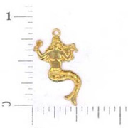 Small Brass Mermaids