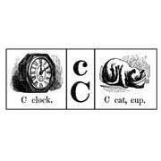 C, Clock, Cat