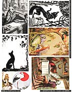 Aesops Fables�� Foxes & Birds Collage Sheet