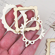 Small Wooden Frame Cut-Outs*