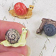 Miniature Garden Snails