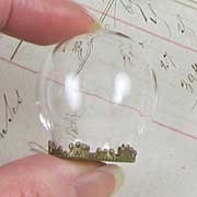 Miniature Glass Snow Globes