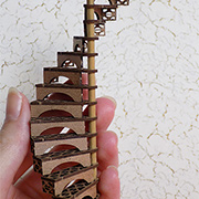 Half Scale Spiral Staircase