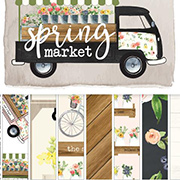 Spring Market 6x6 Paper Pad