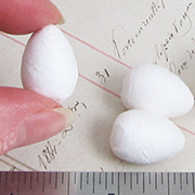 Spun Cotton Eggs