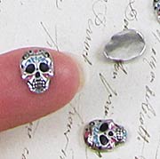 Tiny Sugar Skull Charms*