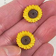 Sunflower Buttons