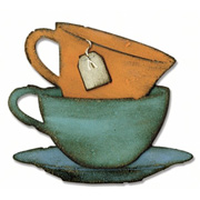 Tim Holtz Tea Time Teacup Die Set