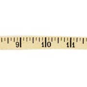 Tan Measuring Tape Twill Tape