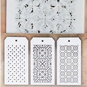 Tim Holtz MINI Stencils - Tiny Wallpaper Patterns