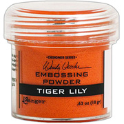 Embossing Powder - Tiger Lily