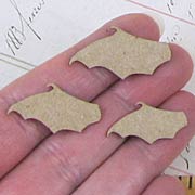 Mini Bat Wings Chipboard Set*