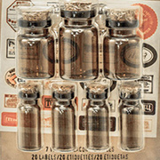Tim Holtz Corked Apothecary Vials
