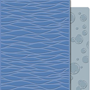 Tim Holtz - Embossing Folders - Waves and Bubbles