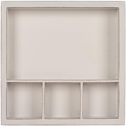 Solo Shadowbox Tray - White 6x6