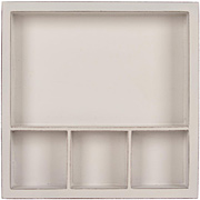 Solo Shadowbox Tray - White 6x6