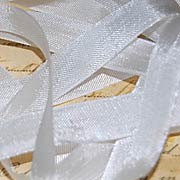 White Seam Binding