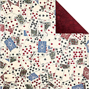 Wild Card Shuffle Playing Cards Scrapbook Paper