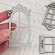 Petite Windows Die-Cut Chipboard