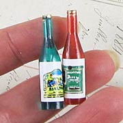 Miniature Wine Bottles