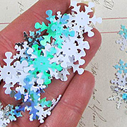 Winter Snowflake Sequin Mix