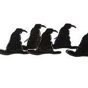 Black Witch Hat Brads*