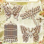 Butterfly Garden Wood Shapes