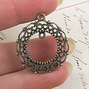 Antique Brass Wreath