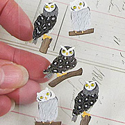 Tiny Owl Stickers