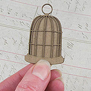 2 Inch Cage with Solid Back
